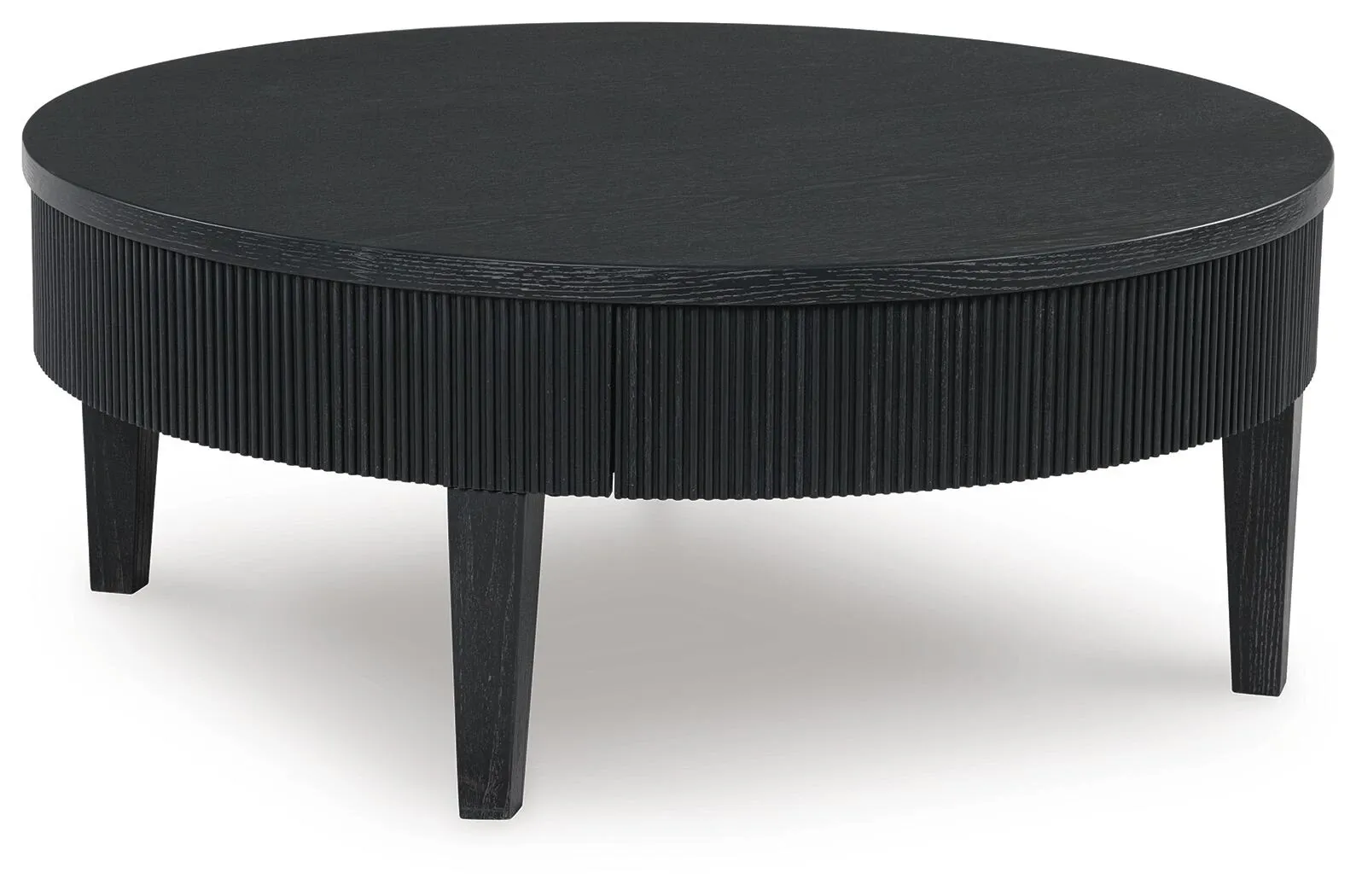 Marstream Charcoal Black Coffee Table with Drawers 5