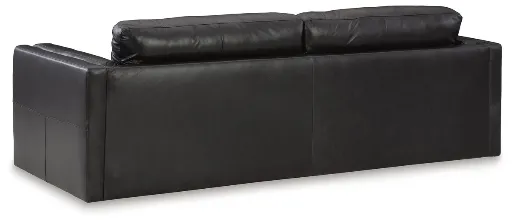 Amiata Onyx Leather Sofa 5