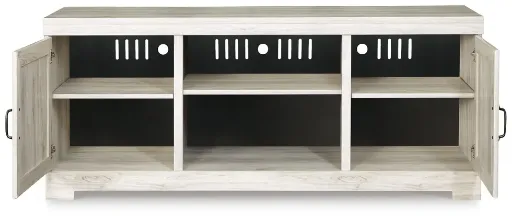 Bellaby Large TV Stand with Fireplace Option 4