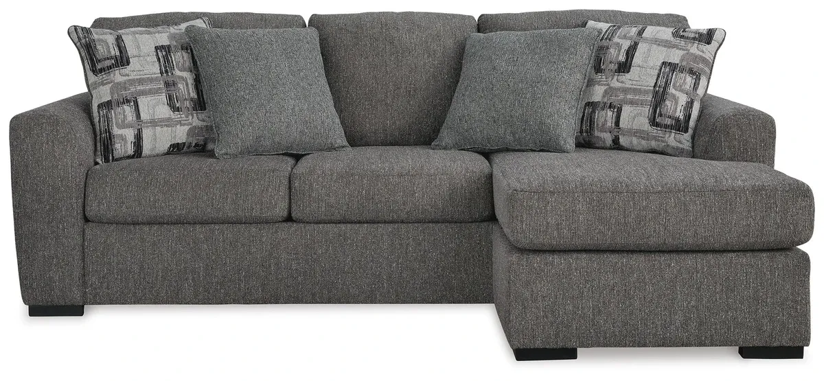 Gardiner Pewter Sofa Chaise 2