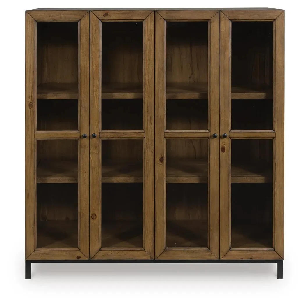 Wrenridge Grey-Brown Accent Cabinet 4