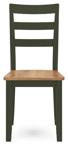 Gesthaven Green and Natural Mango Wood Dining Chair 5