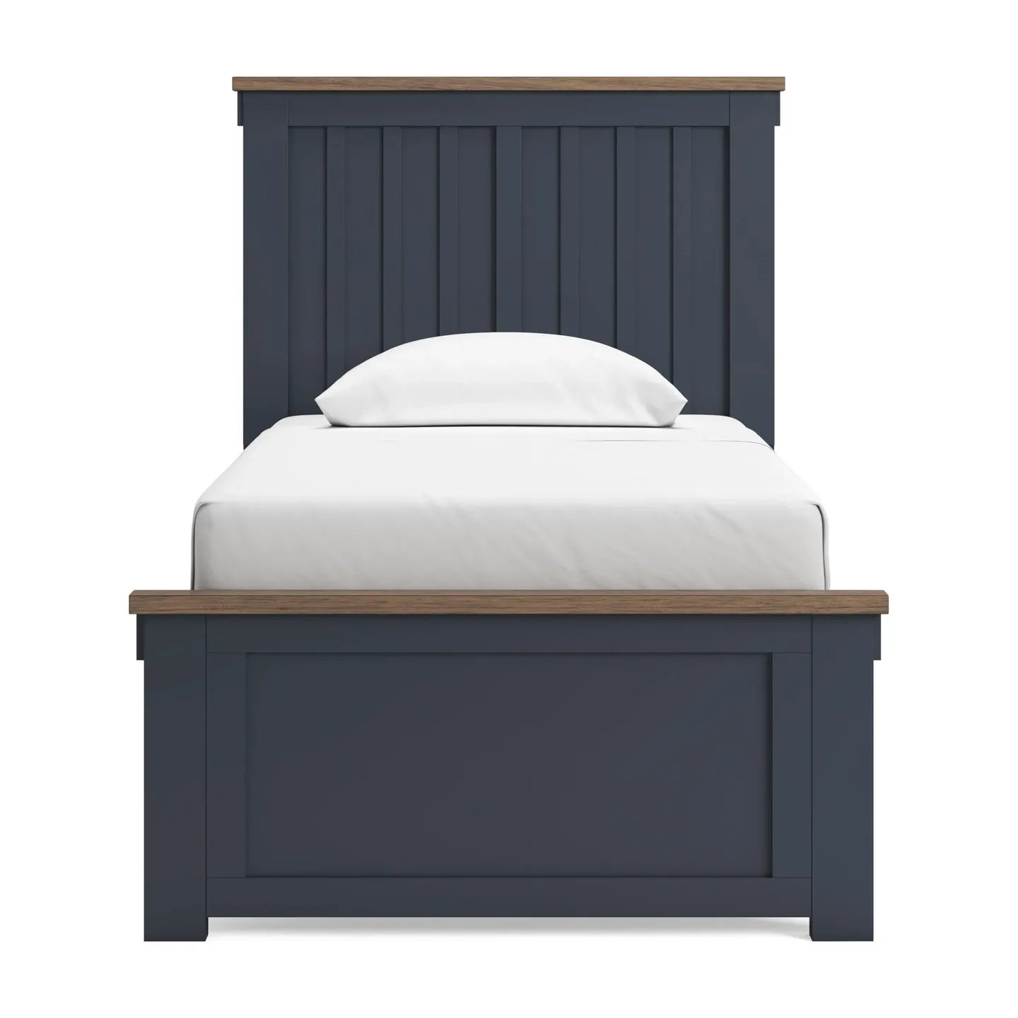 Landocken Slate Blue Twin Panel Bed 2