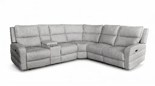 Thorne 3-Piece Power Reclining Sectional with Storage Console 2