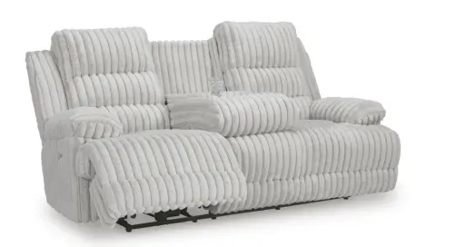 Rhines Falls Power Reclining Sofa with Drop-Down Table 4