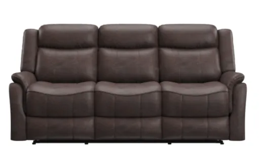 Woodger Microfiber Reclining Sofa 3