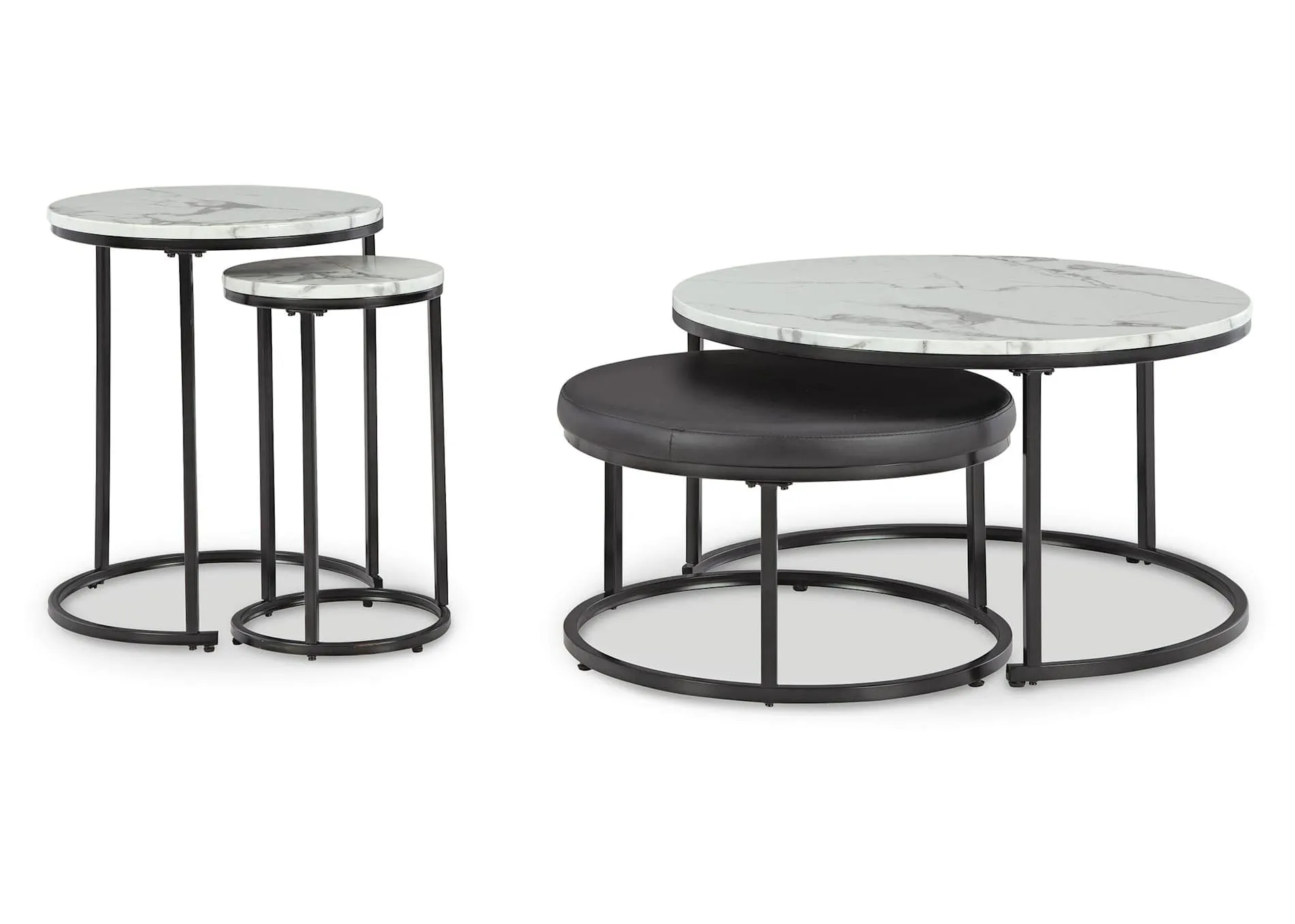 Occasional 4-Piece Nesting Table Set 3