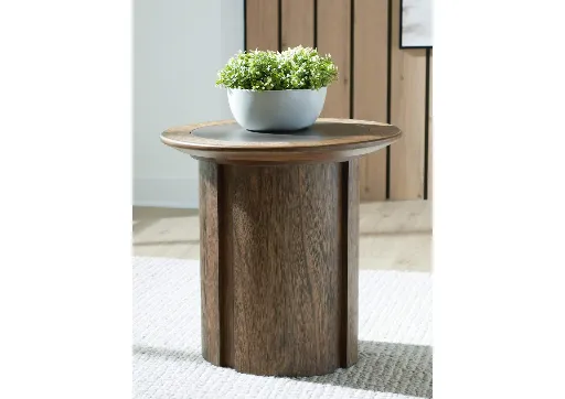 Maligne Round End Table 2
