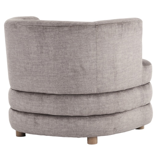 Dorian Dark Taupe Velvet Accent Chair 3