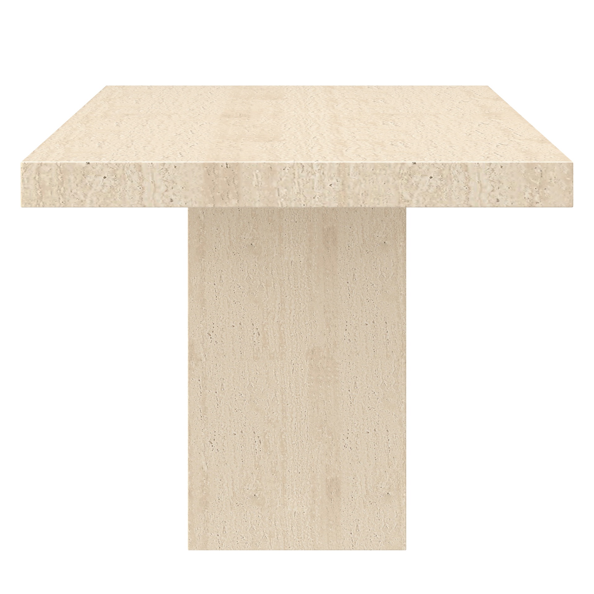 Aurelia/Koda Travertine 7-Piece Dining Set 3