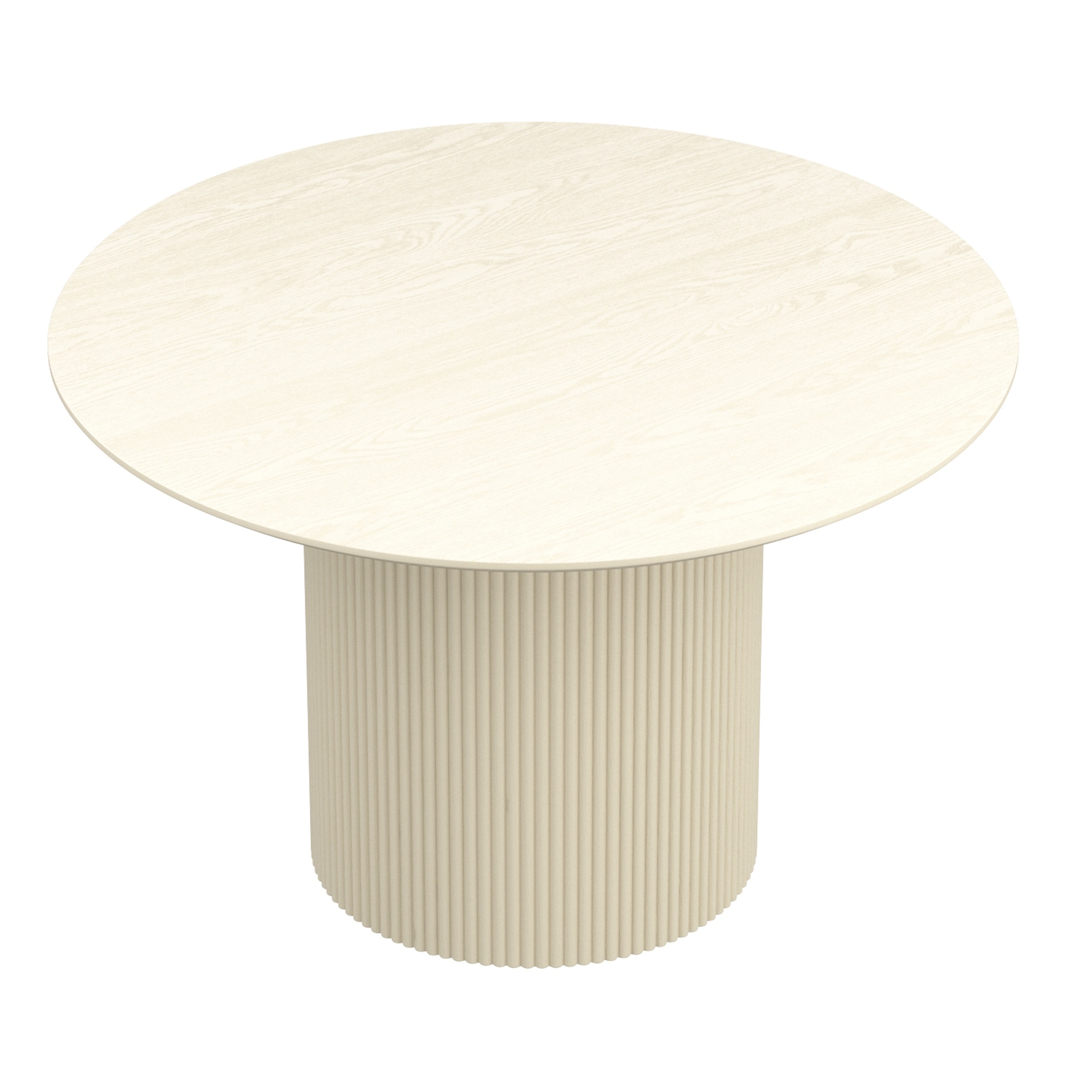 Tovas/Amara 5-Piece Round Dining Set with Chenille Chairs 3