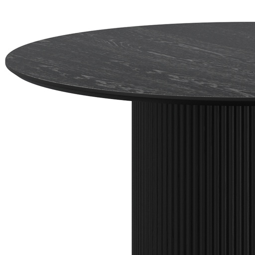 Tovas/Caprese Black 5-Piece Round Dining Set with Swivel Chairs 3