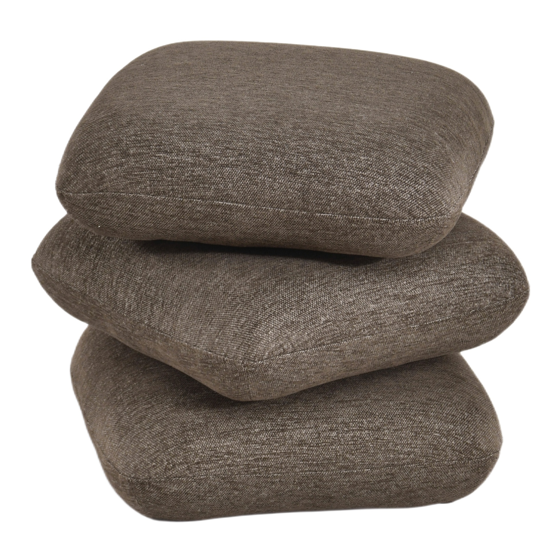 Rylee Brown Square Swivel Ottoman 3