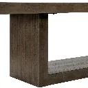 Brookings Brown Acacia Extendable Dining Table view 3