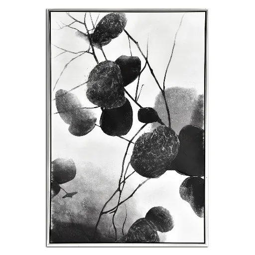 Sariah Black Framed Canvas Wall Art A (32inx48in) 2