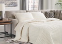 Mahoney Sleeper Sectional - opened as bed (RAF Pebble)