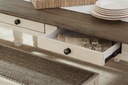 Bolanburg Rectangular Dining Room Table - detail