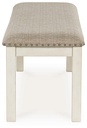 Robbinsdale Large Upholstered Dining Bench - gallery 1