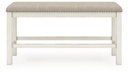 Robbinsdale Double Counter Upholstered Bench - gallery 1