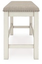 Robbinsdale Double Counter Upholstered Bench - gallery 2
