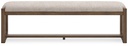 Cabalynn Large Upholstered Dining Room Bench - gallery 1