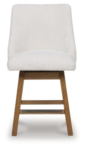 Cabalynn Upholstered Swivel Barstool 1