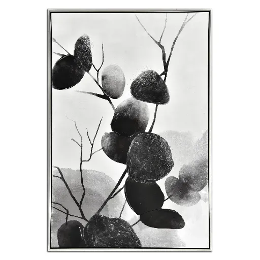 Sariah Black Framed Canvas Wall Art B (32inx48in) 2