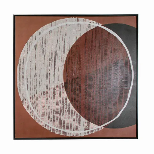 Kaffee Framed Canvas Wall Art B (32inx32in) 2