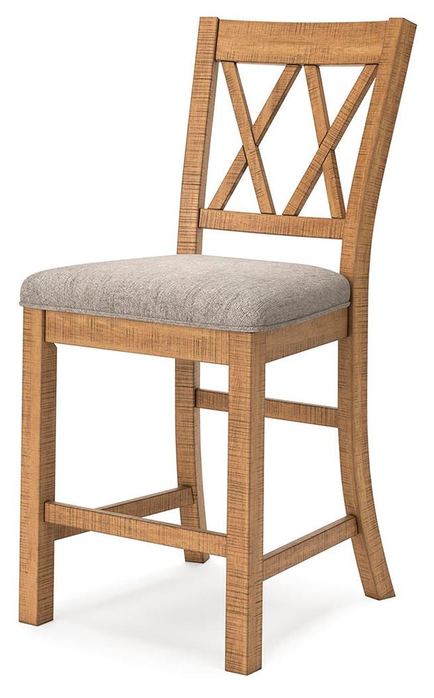 Havonplane Counter Height Upholstered Barstool - gallery 1