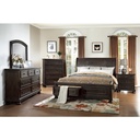 Begonia Queen Platform Bed with Storage - gallery 1