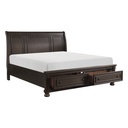 Begonia Queen Platform Bed with Storage - gallery 3
