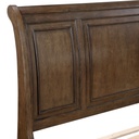 Begonia Queen Platform Bed with Storage (Dark Brown) - gallery 2