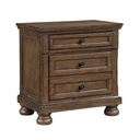 Begonia Night Stand (Dark Brown) - gallery 1