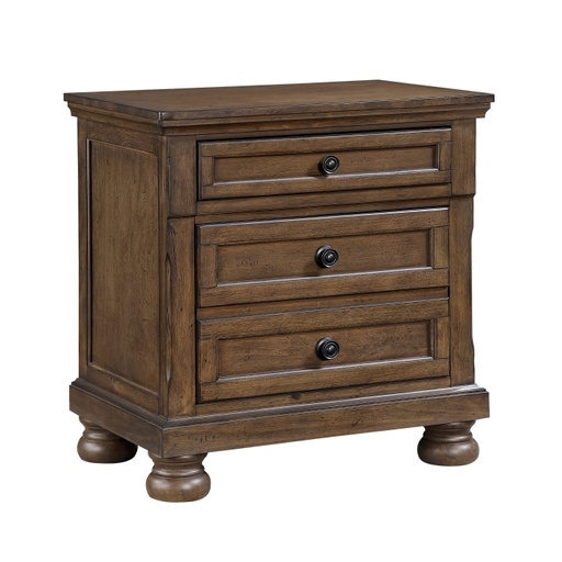 Begonia Night Stand (Dark Brown) 1