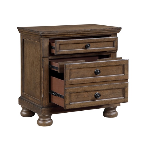Begonia Night Stand (Dark Brown) 2