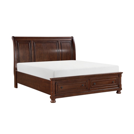 Begonia Bed with Storage (Light Cherry) 1