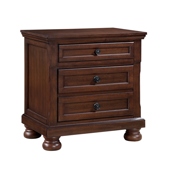 Begonia Night Stand (Light Cherry) - gallery 1