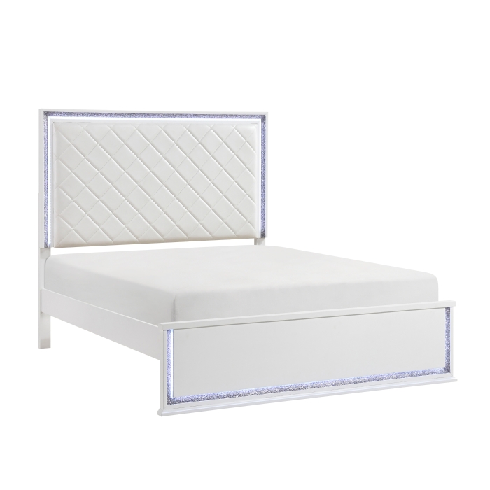 Lumin Queen Bed with LED Lighting - gallery 1