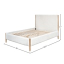 Kamelia King Bed - Sand