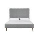 Audrey King Bed - Slate