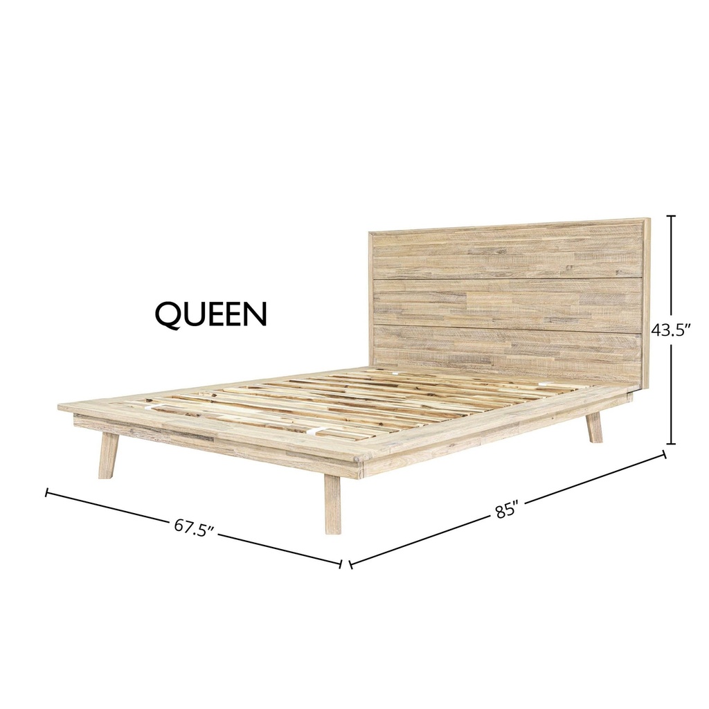 Gia Bed (Light Driftwood)
