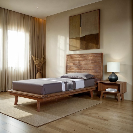 Gia Bed (Warm Pecan) 1
