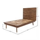 Gia Bed (Warm Pecan)