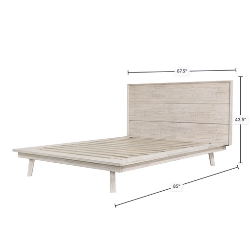 Gia Bed (Whitewash) 2