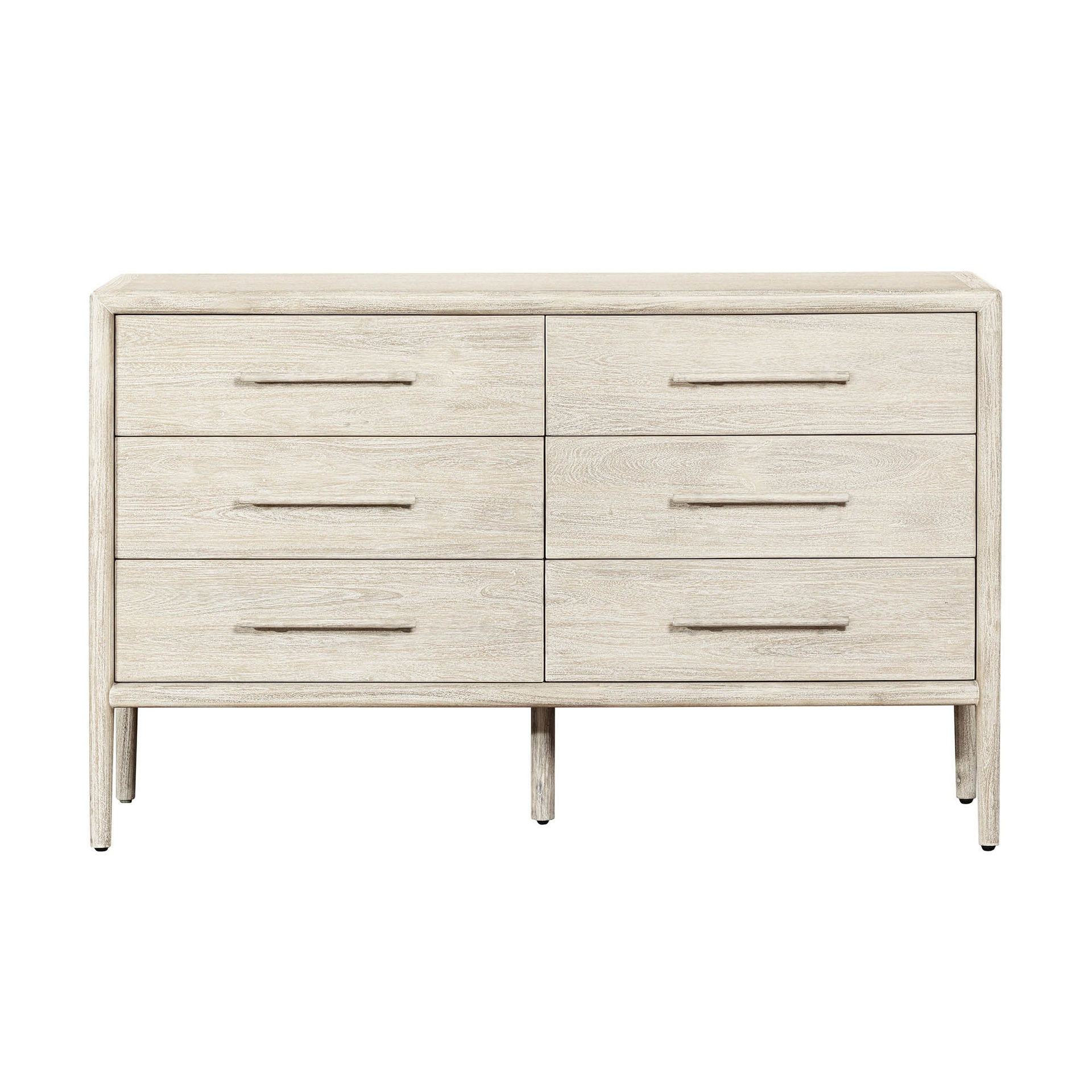 Solid Acacia 6-Drawer Dresser 4
