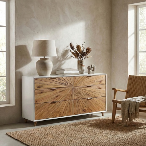 Casablanca 6 Drawer Dresser 1
