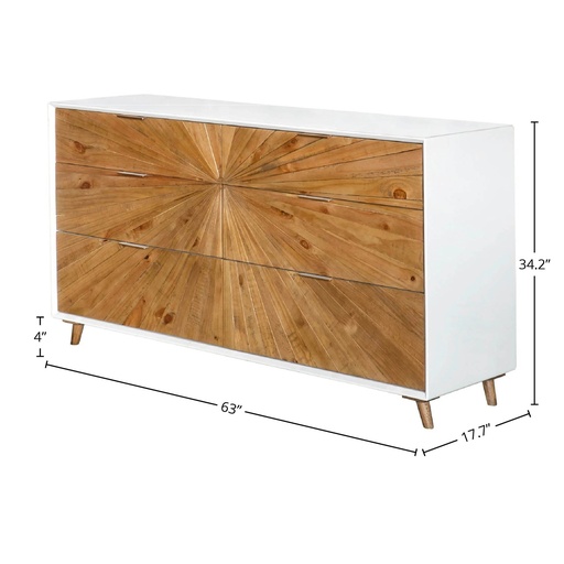 Casablanca 6 Drawer Dresser 2