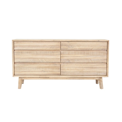 Gia 6 Drawer Dresser 3