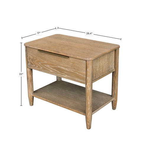Kamelia Nightstand (Sand) 2