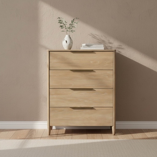 Kamelia 4 Drawer Chest (Sand) 1